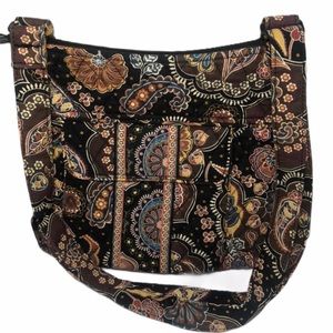 COPY - Vera Bradley Brown Print Crossbody Shoulder Bag